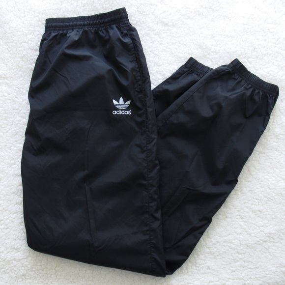 adidas nylon pants mens